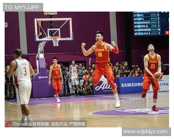 亚运会男篮激战中国红队迎战菲律宾全力争胜展现实力